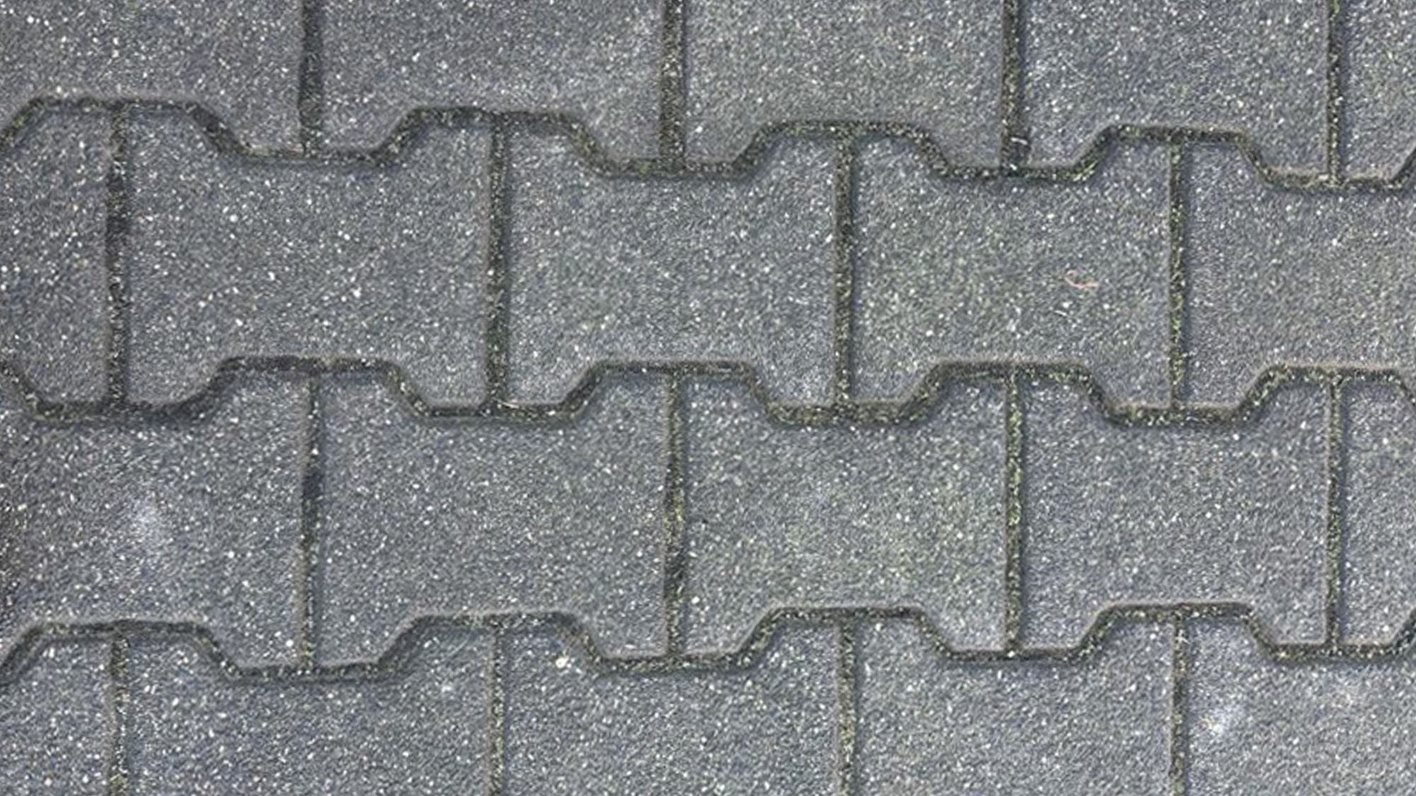 Gebruikte beton H-profielklinker 8cm Zwart (los gestort)