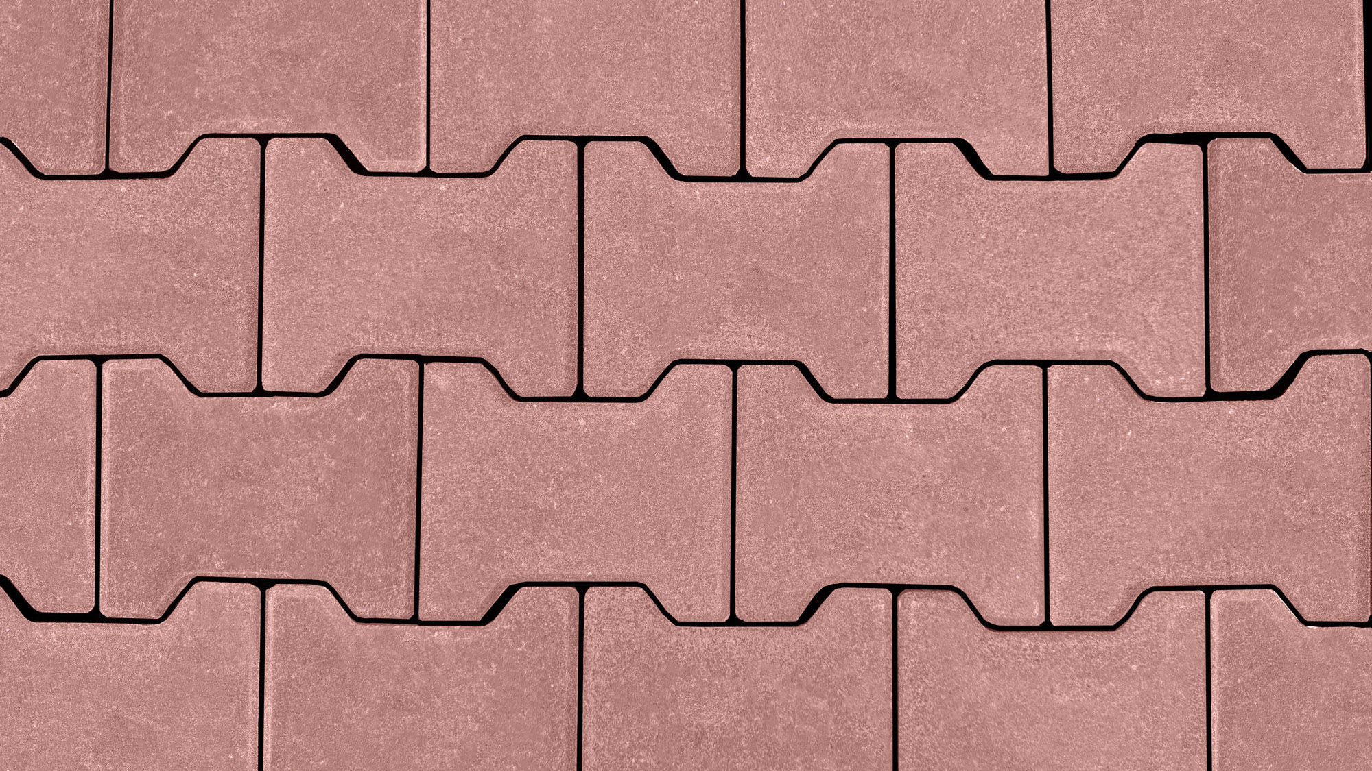 Beton H-profielklinker 8cm Rood MP