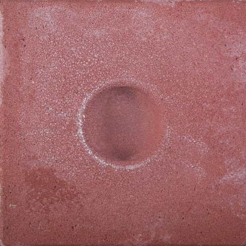 Knikkertegel 30x30x6cm Rood