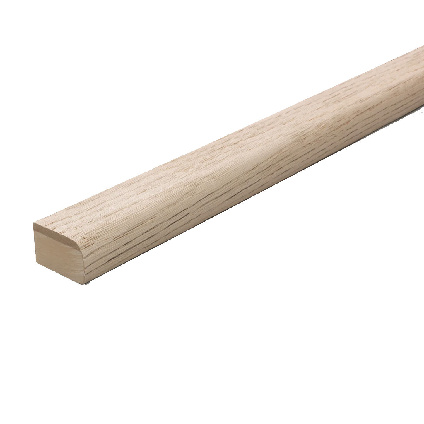 Millboard bullnose Edging Flexible 3,2x5x240cm Limed Oak (buigbaar randprofiel)