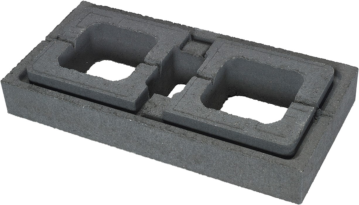 Moodul stapelblok 60x15x9cm Black