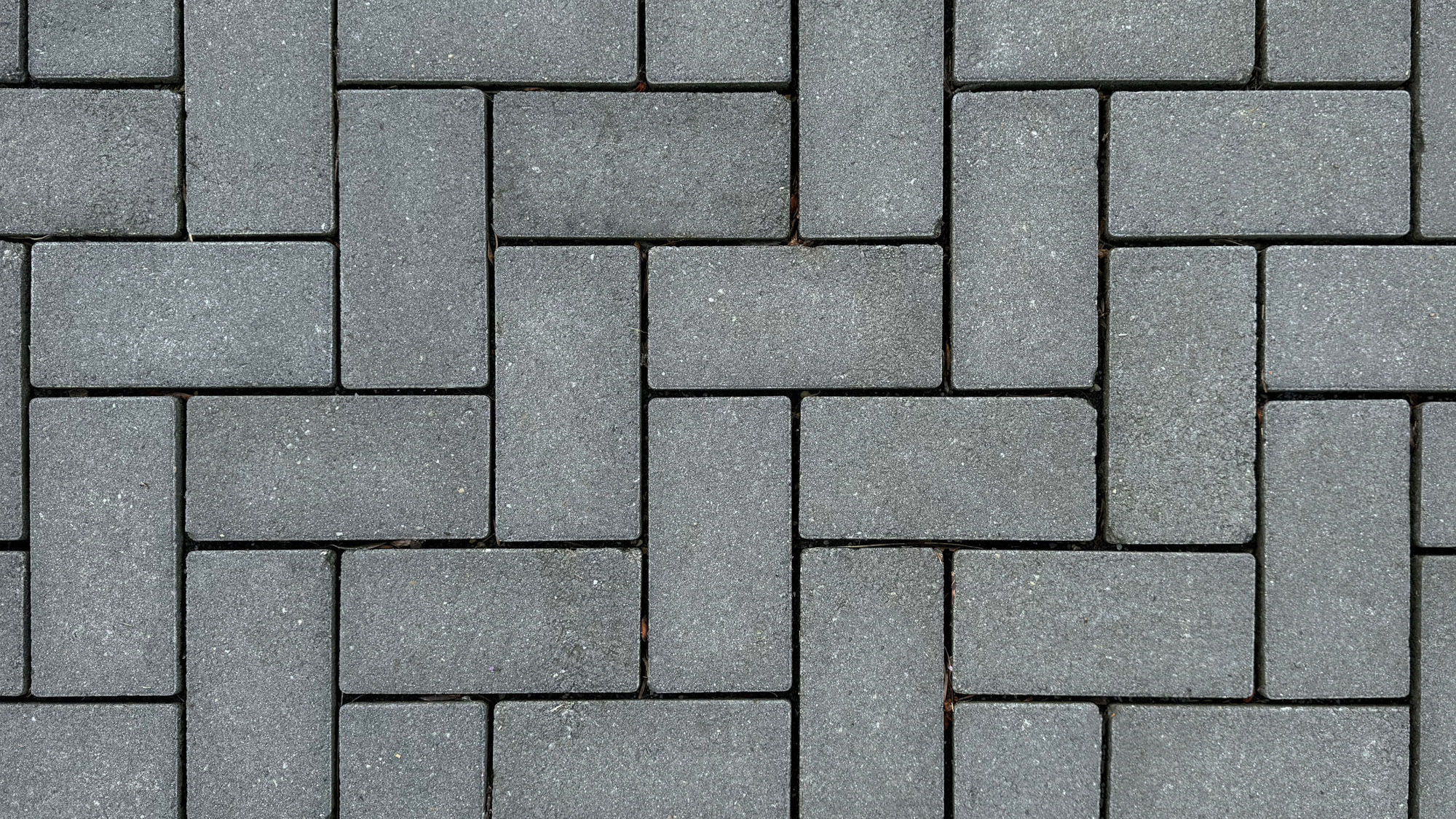 Beton dubbelklinker 22x22x8cm Climate adapt Zwart