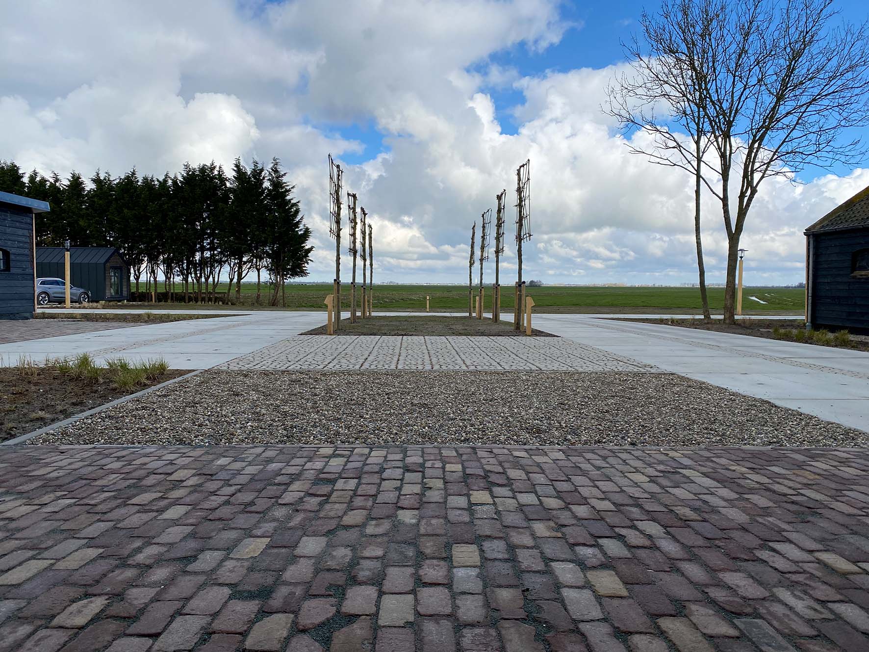Landelijk en industrieel rond woonboerderij