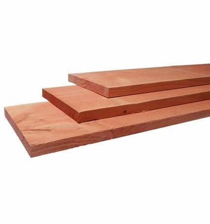 Douglas fijnbezaagd plank 1,5x14,0x180cm onbehandeld (W31995)