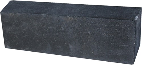 Palissade block 45x15x15cm zwart