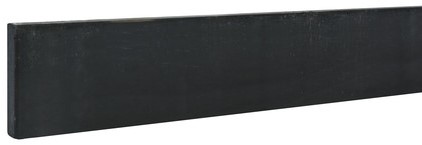 Betonplaat glad, 3,5x25x180cm antraciet, ongecoat (W32495)