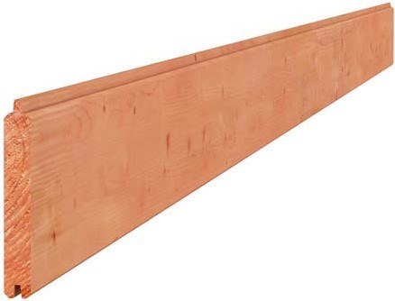 Red Class Wood geschaafd dakbeschot breed 1,8x19,5x400cm, onbehandeld
